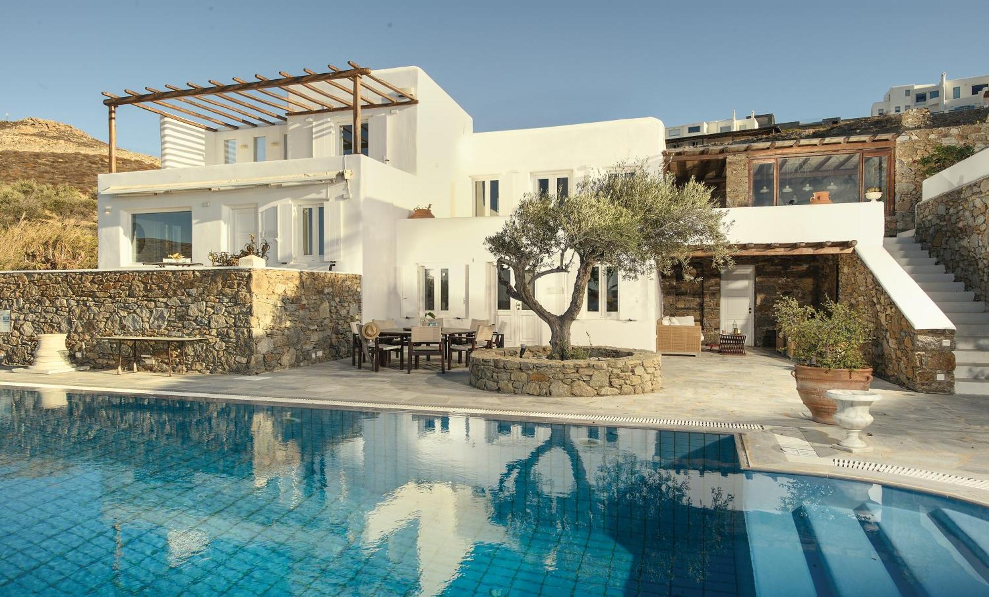 Villa Galaxy Ftelia Beach מראה חיצוני תמונה
