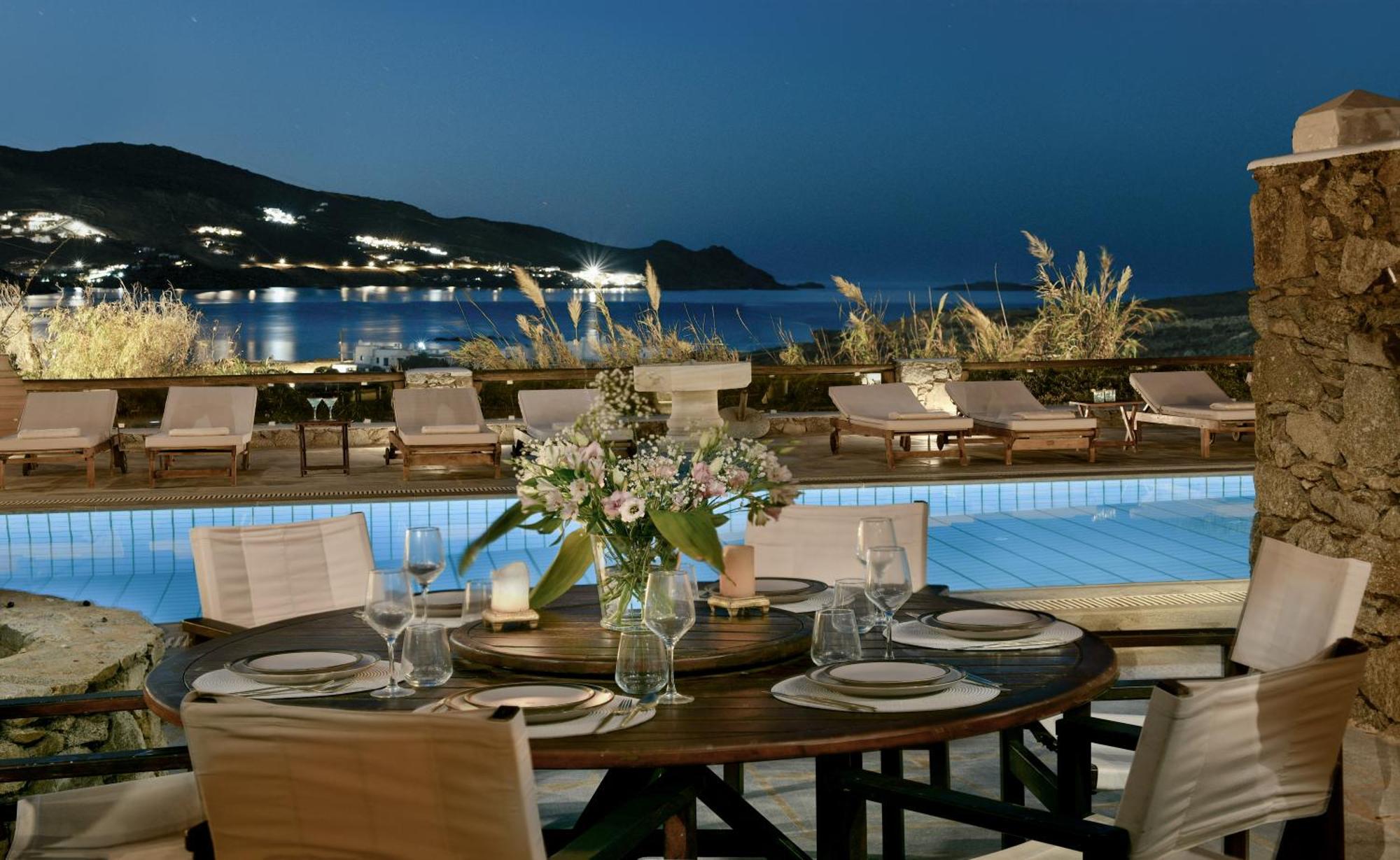 Villa Galaxy Ftelia Beach מראה חיצוני תמונה