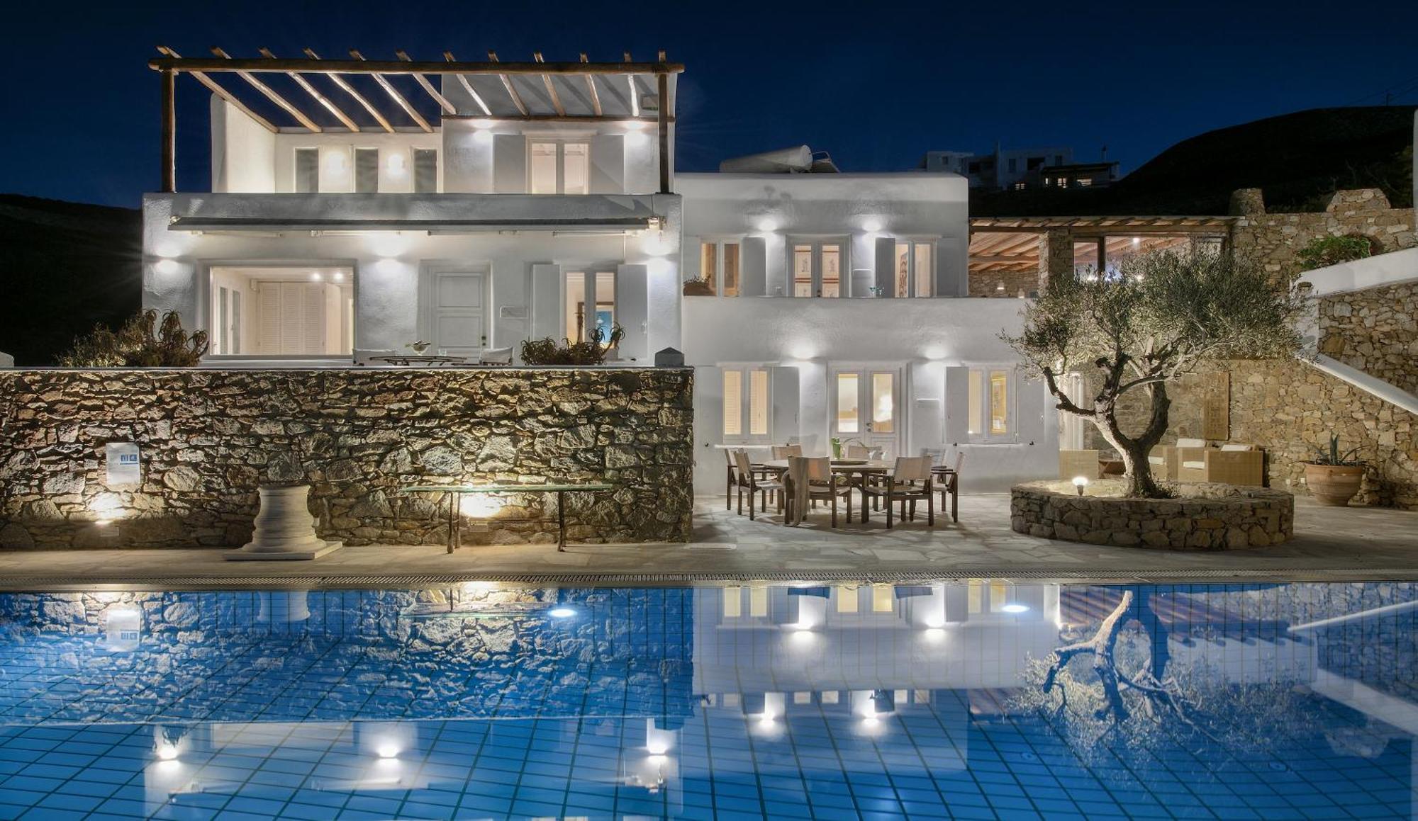 Villa Galaxy Ftelia Beach מראה חיצוני תמונה